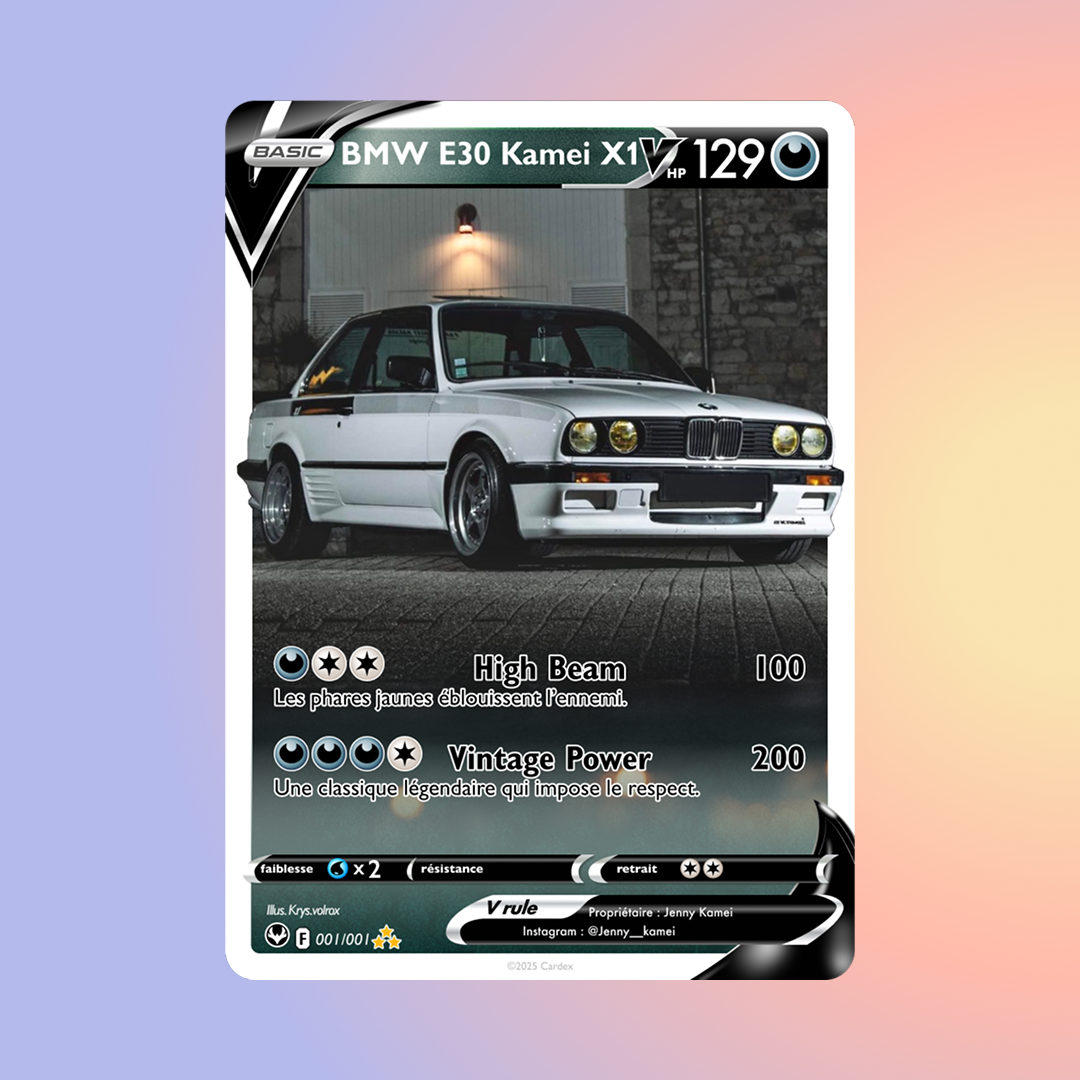 Cardex x Paris Street Racing – Édition Limitée 2025
