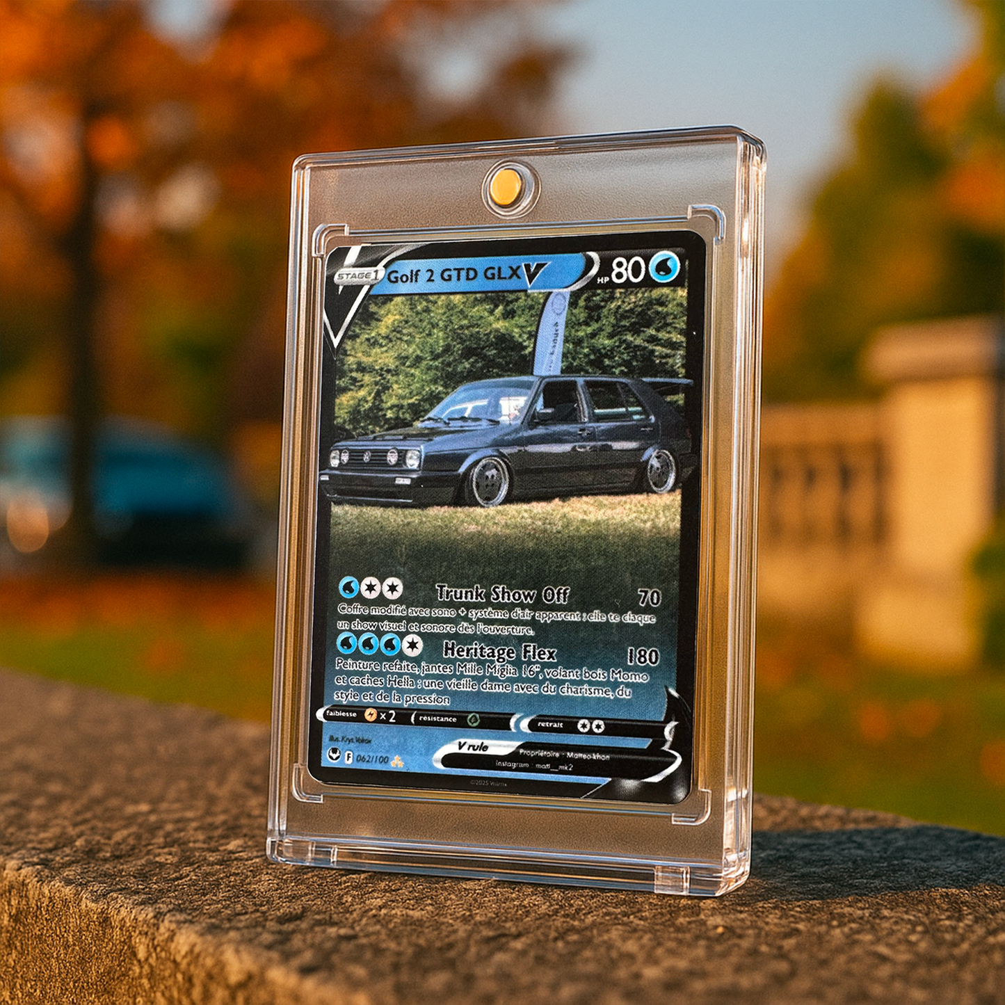 Carte Personnalisée Voiture