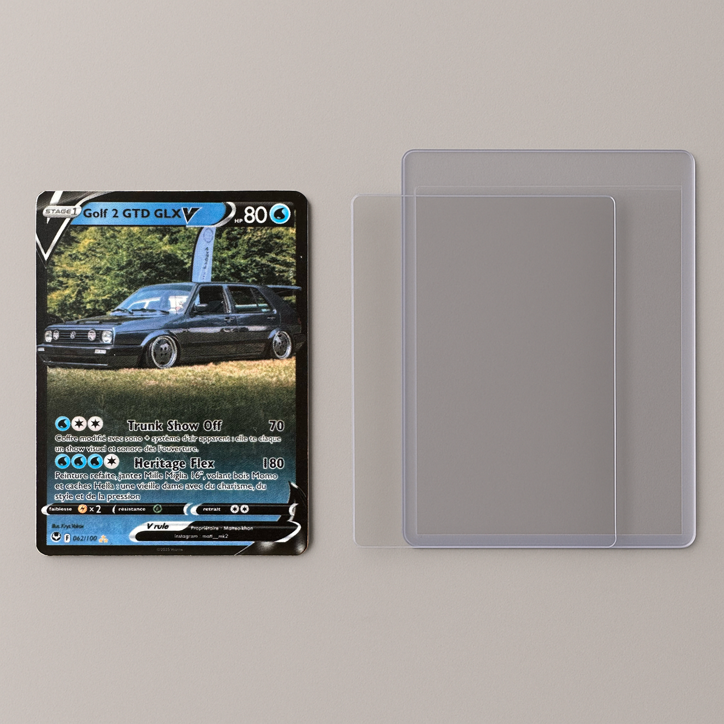 Carte Personnalisée Voiture