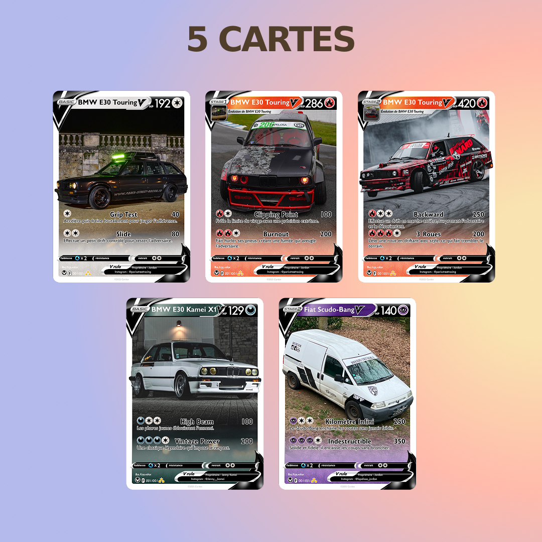 Cardex x Paris Street Racing – Édition Limitée 2025