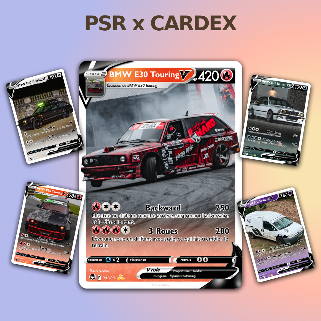 Cardex x Paris Street Racing – Édition Limitée 2025
