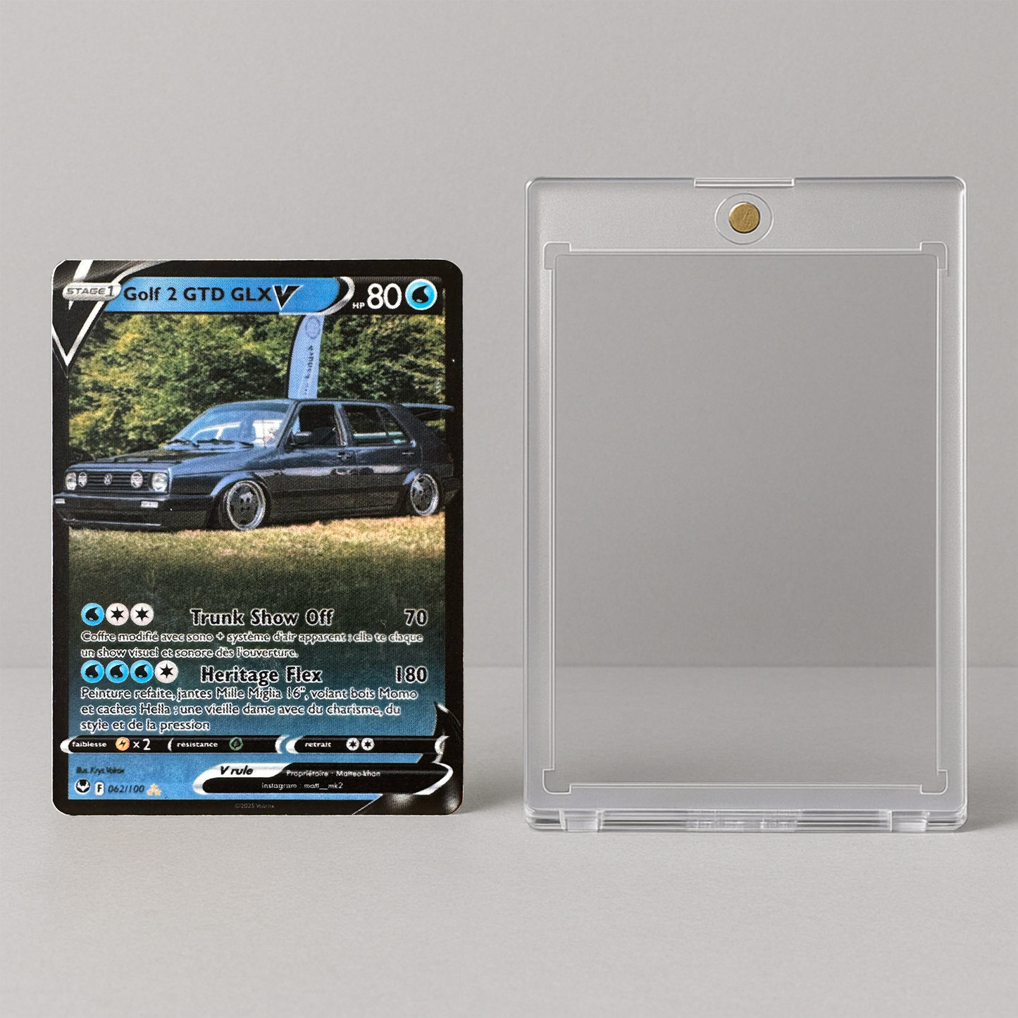 Carte Personnalisée Voiture